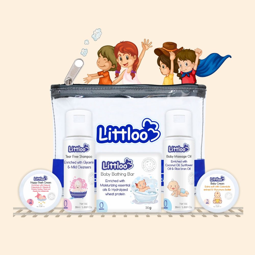 Littloo Littloo Littloo Baby Travel Kit Littloo Littloo Littloo Baby Travel Kit
